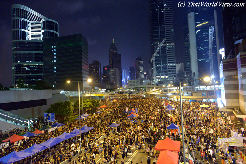 Umbrella Revolution - Admiralty