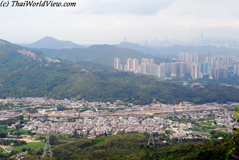 View on villages - Tai Po