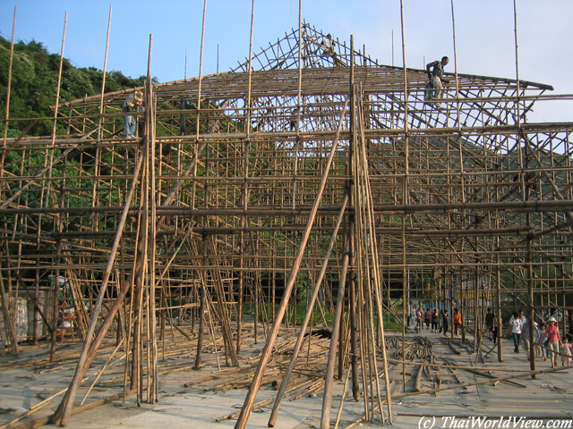 Chinese Opera stage - Lamma