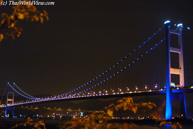 Tsing Ma bridge - Ma Wan