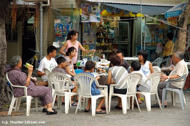 Barbecue party - Cheung Chau island