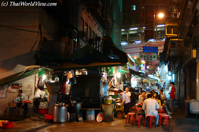 Street restaurant - Central district