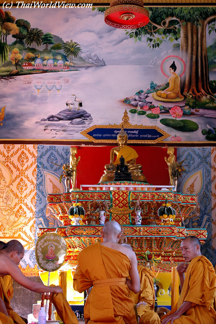 Monk ordination - Nongkhai province