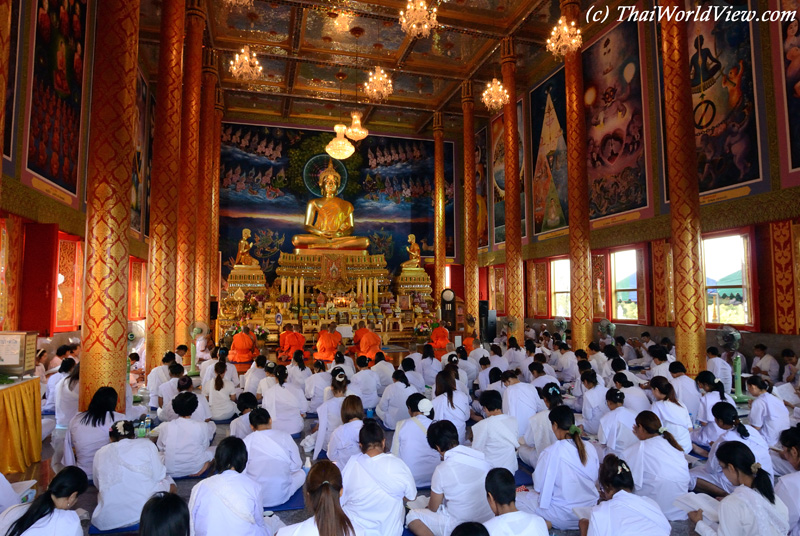 Evening Ceremony - Nakhon Pathom