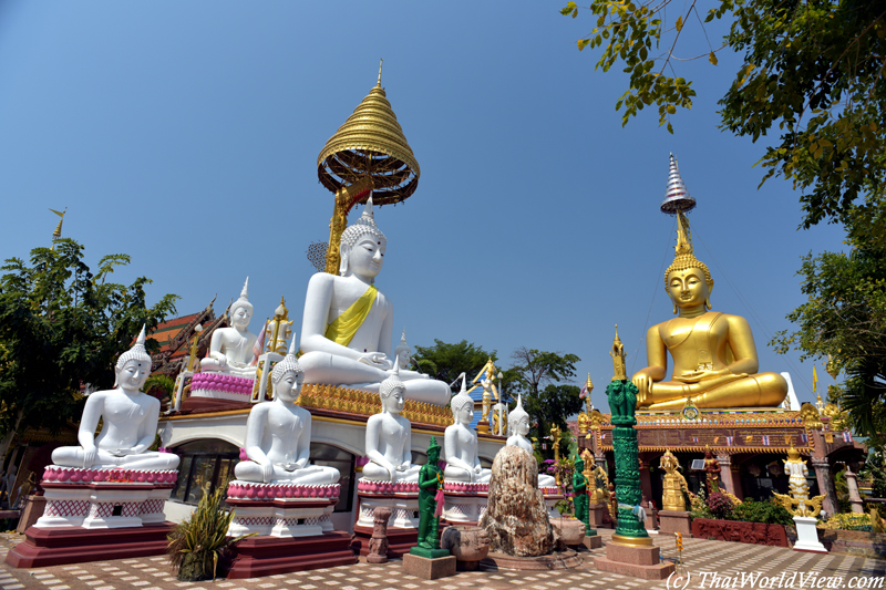 Buddha statues - Ubon Ratchathani