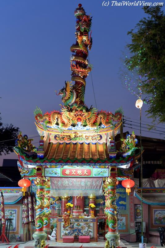 Inside Shrine - Ubon Ratchathani