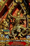 Adorned Thai temple