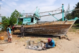 Fishermen boats