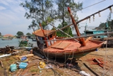 Fishermen boats