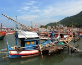 Fishermen boats