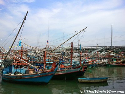 Fishermen boats